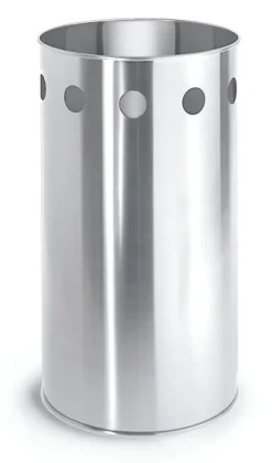 Fashion Blomus Stainless Steel Wastepaper Basket 3.5 Gallon - Circles
