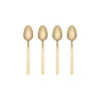 Sale Blomus STELLA Espresso Spoons - Set of 4 - PVD Coated Stainless Steel