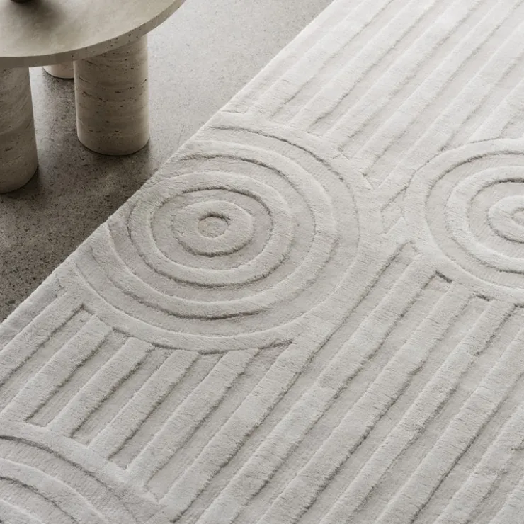 New Blomus UZU Viscose Area Rug - Beige