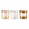 Discount Blomus VALOA Scented Candle In Glass Container - Set of 3