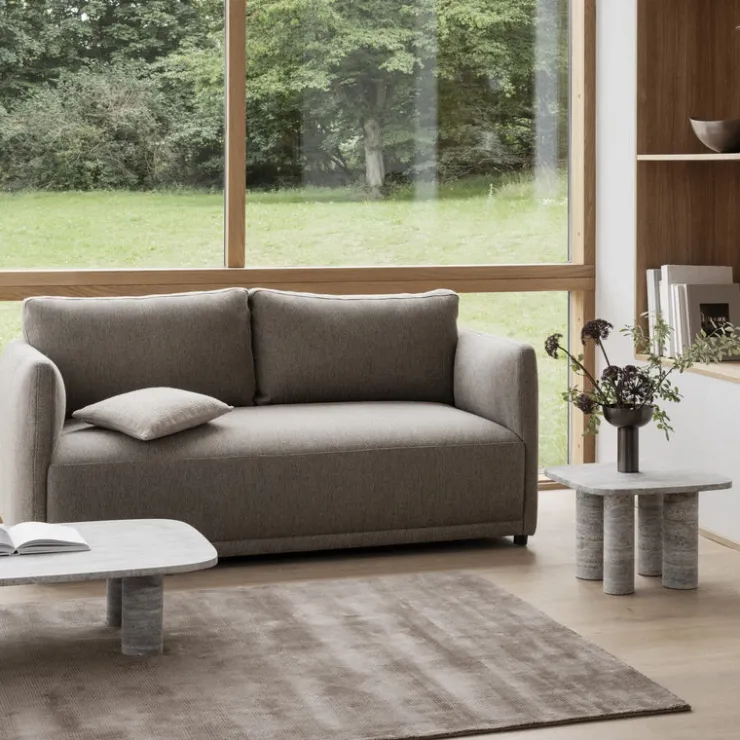 New Blomus VISCA Viscose Area Rug - Zinc