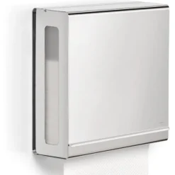 Clearance Blomus Wall Mounted Paper Towel Dispenser for C-Fold Towels - Polished