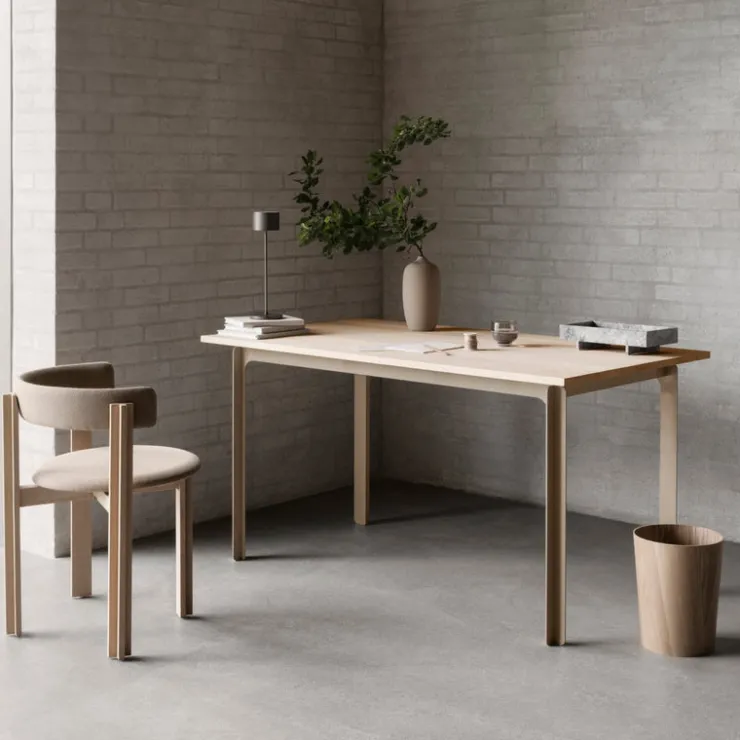 Sale Blomus WILO Hardwood Wastepaper Basket